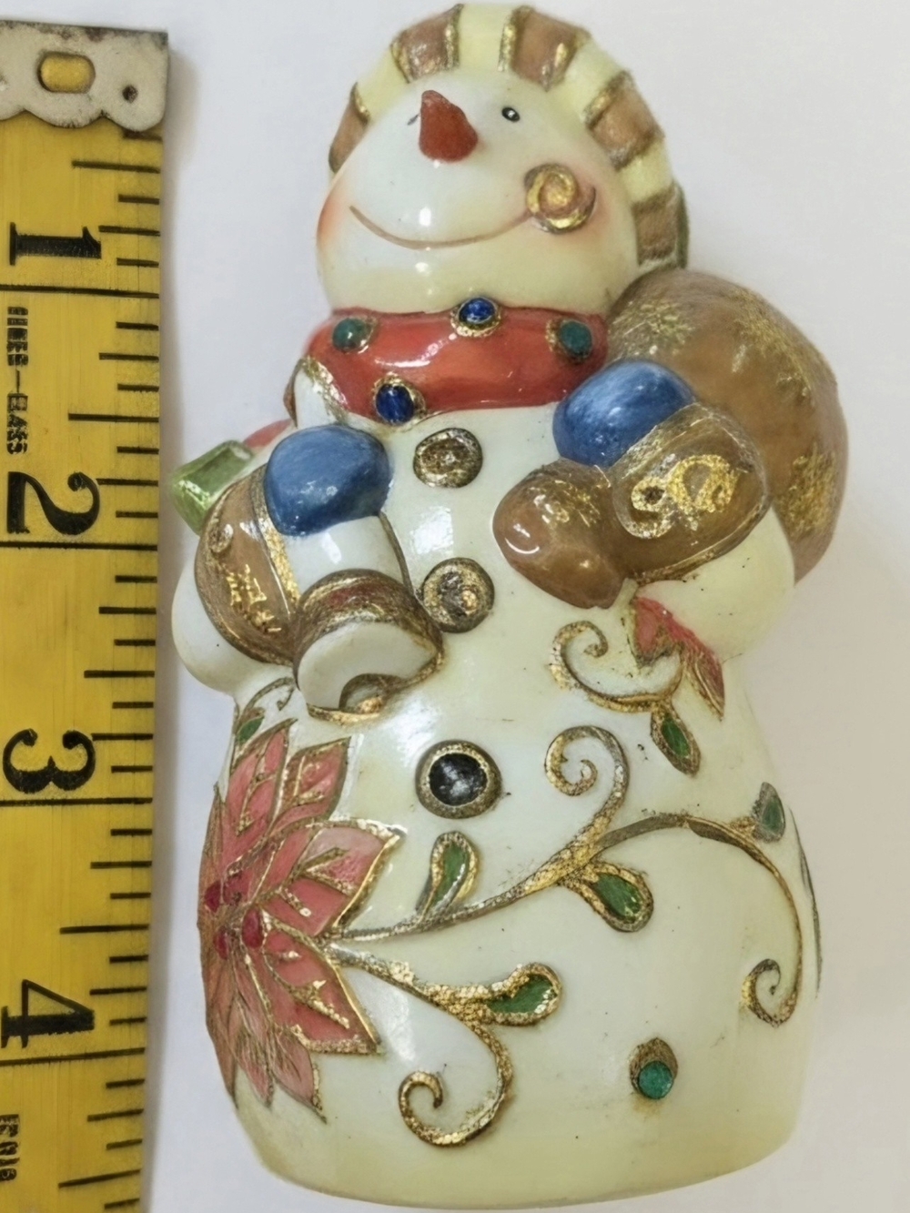 Roman Inc Snowman Christmas Ornament Figurine 4.5”